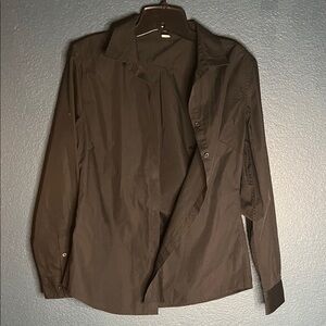 Black Button-Up Shirt